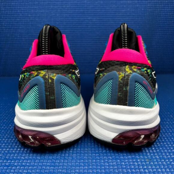 🔴 Asics GT-1000 11 Women`s Size 9 Black Pink Athletic Running Shoes 1012B282 - Picture 4 of 8